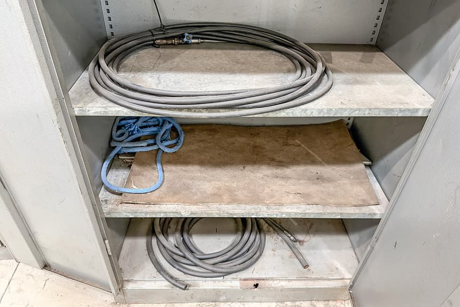 Inhalt von 3 Regalebenen: Werkstattbedarf